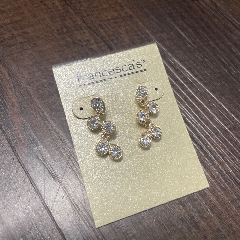 Francesca’s Earrings, costume jewelry